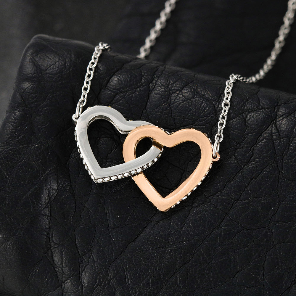 NEWLIFE • Collier Future Maman Double Cœur