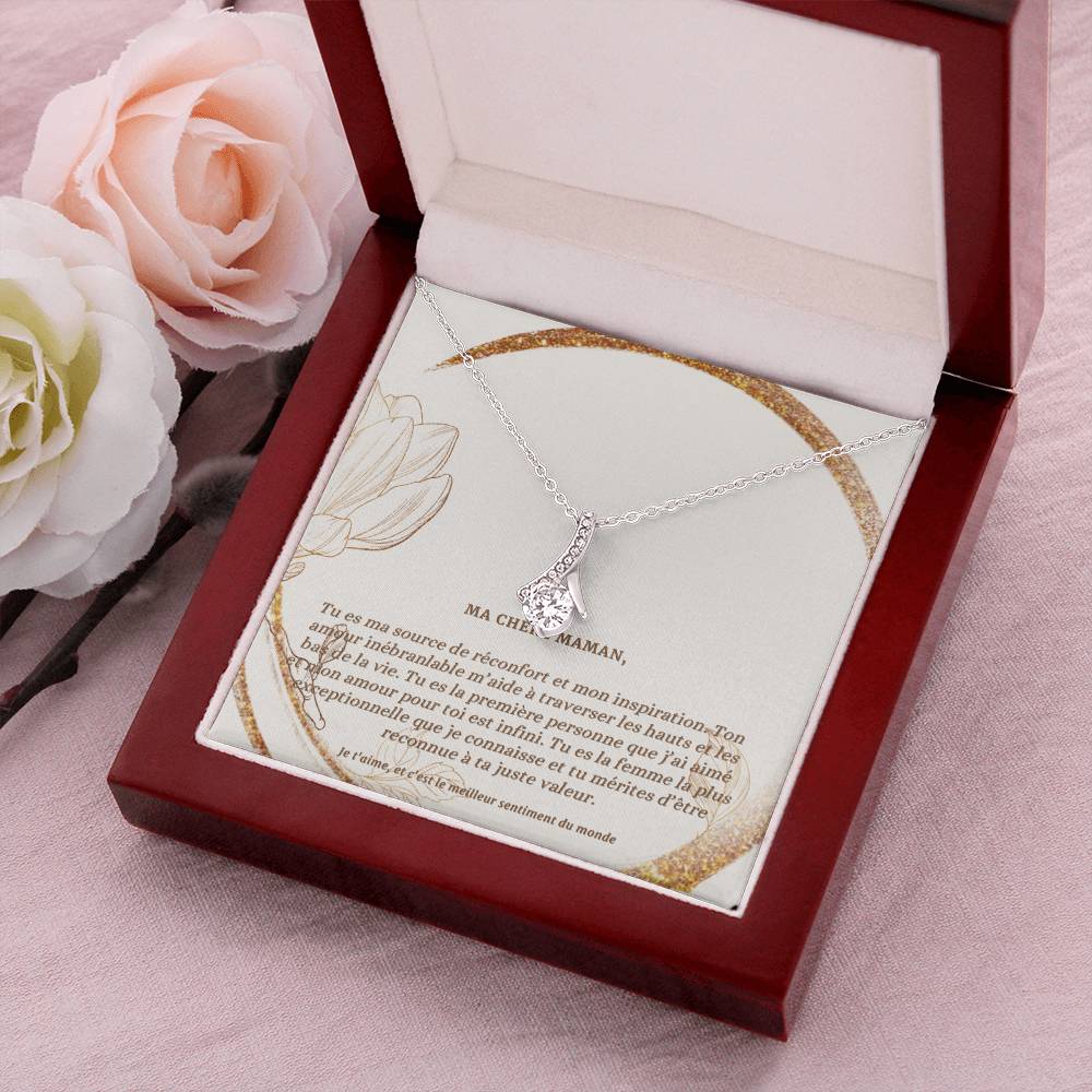 LOVEMAMA • Collier Déclaration Maman Elixir