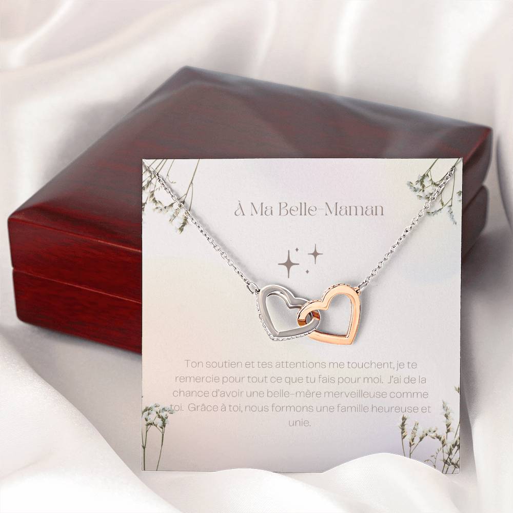 BELLEMAMAN • Collier Belle-Mère Double Coeur