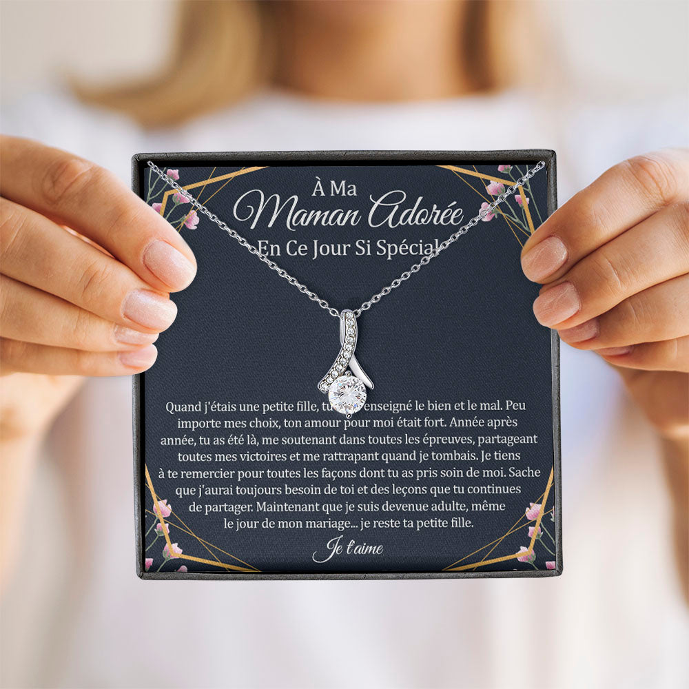 ONEMOM • Collier Déclaration Maman Elixir