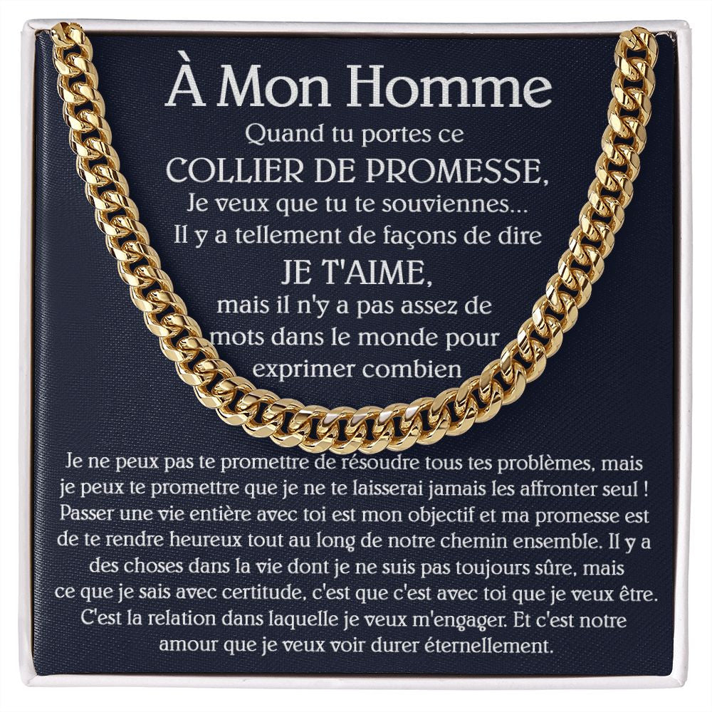 ETERNITY • Chaine Déclaration d'amour Pour un Homme