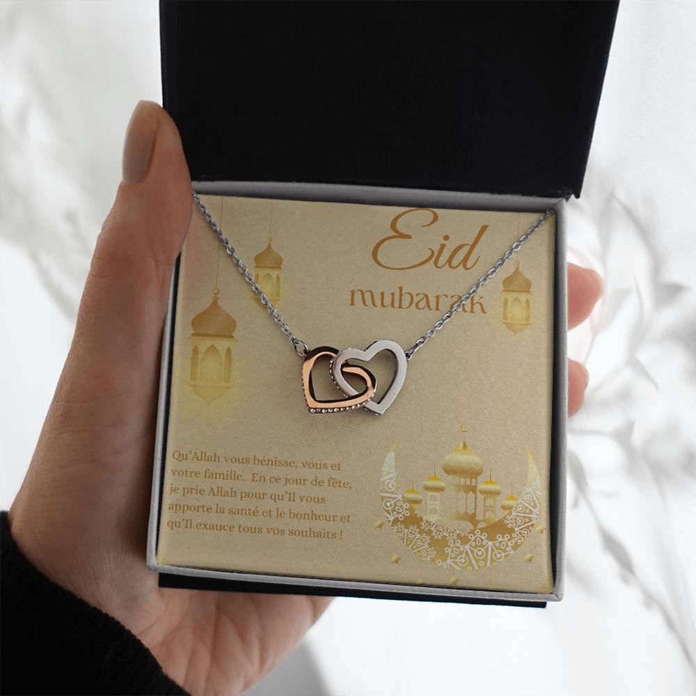 LOVEAID • Collier pour l'Eid Double Coeur