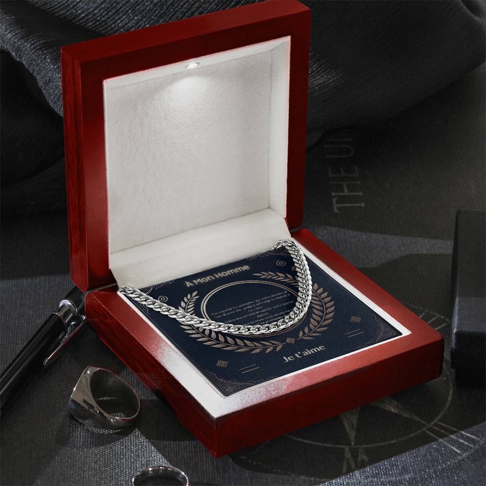 INFINITY • Chaine Déclaration d'amour Pour un Homme