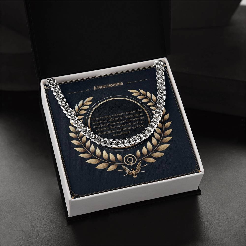 INFINITY • Chaine Déclaration d'amour Pour un Homme