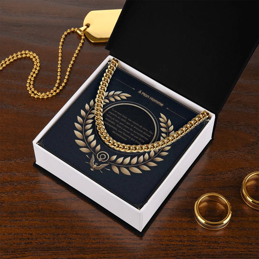 INFINITY • Chaine Déclaration d'amour Pour un Homme