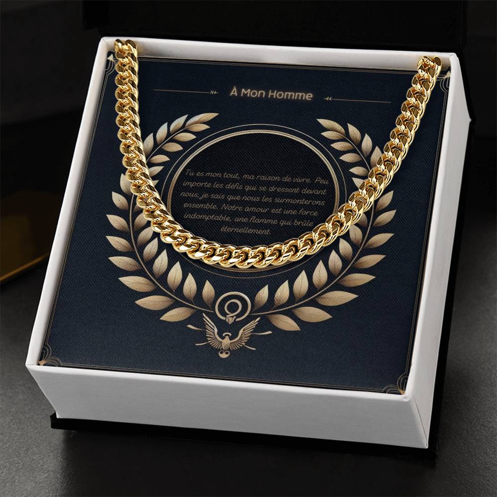 INFINITY • Chaine Déclaration d'amour Pour un Homme