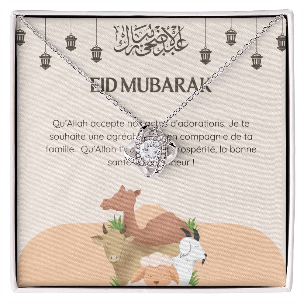 LOVEAID • Collier pour l'Eid Noeud d'Amour