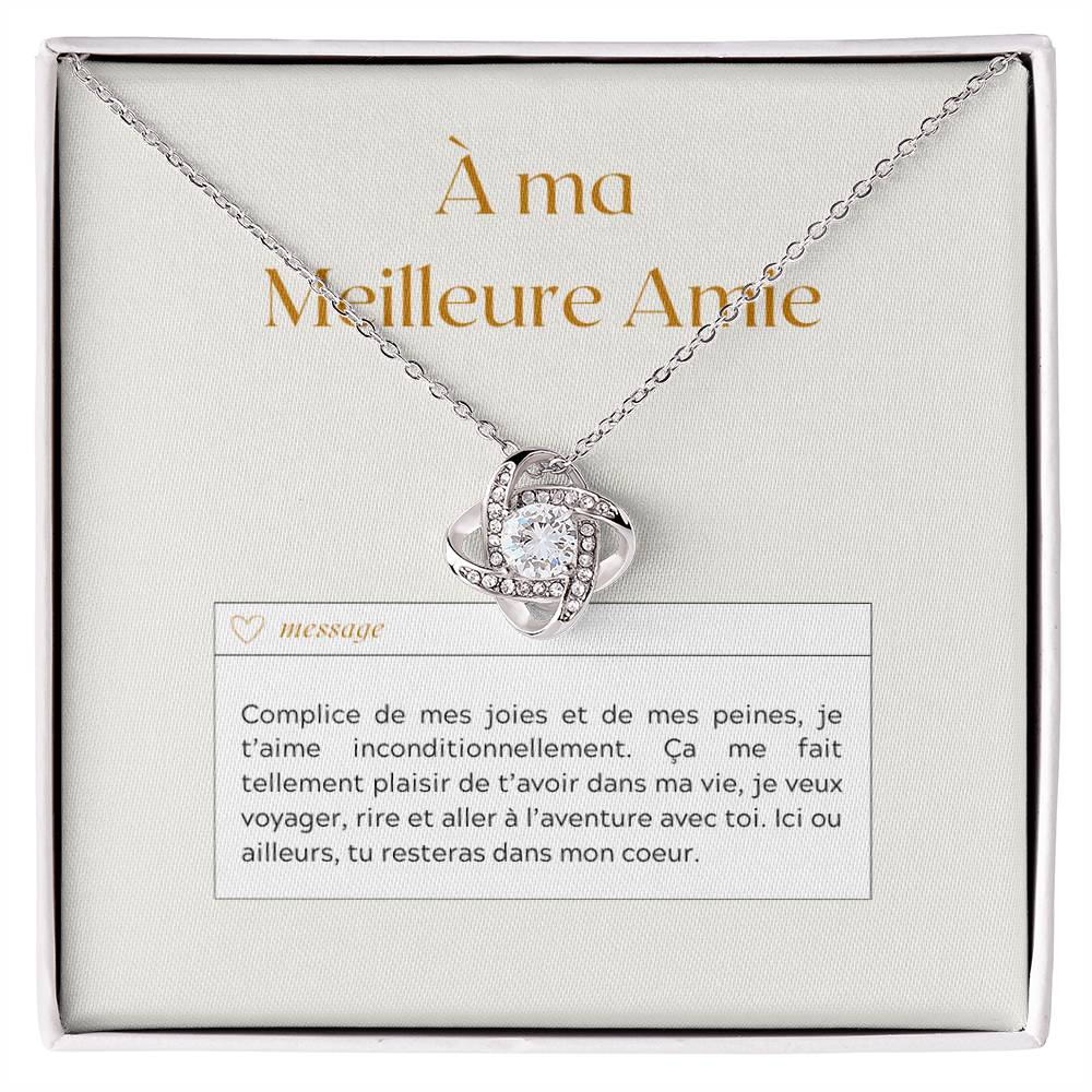 BFFLOVE • Collier Meilleures Amies Noeud d'Amour