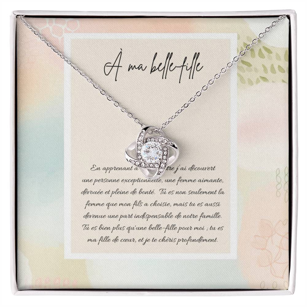 LOVA • Collier Belle-Fille Nœud d’Amour