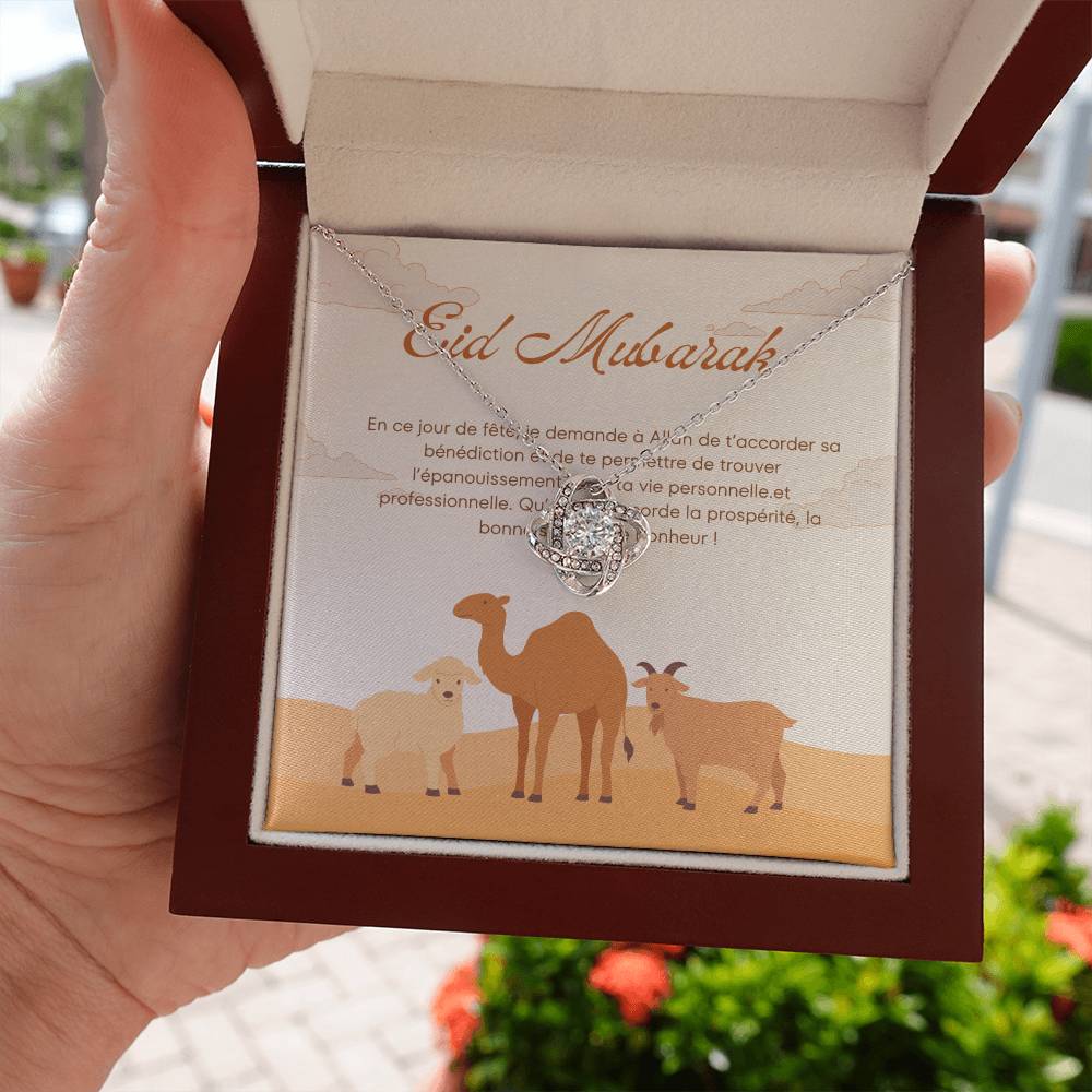 LOVEAID • Collier pour l'Eid Noeud d'Amour
