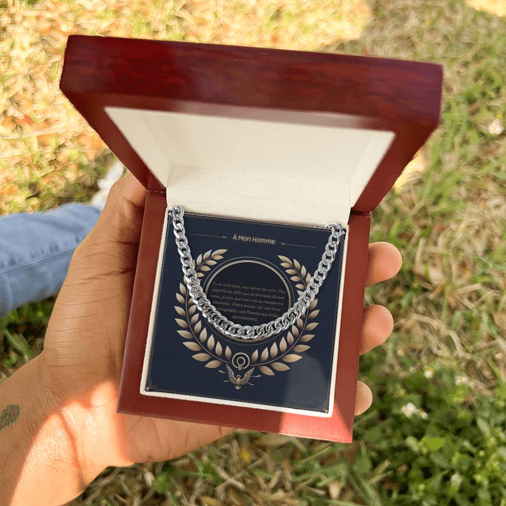 INFINITY • Chaine Déclaration d'amour Pour un Homme