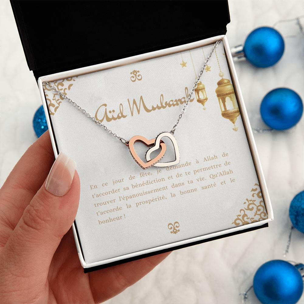 LOVEAID • Collier pour l'Eid Double Coeur