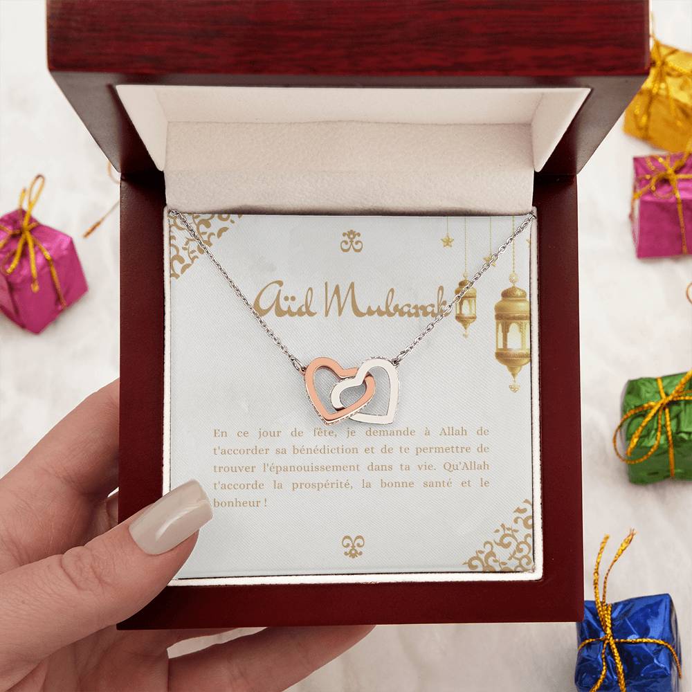 LOVEAID • Collier pour l'Eid Double Coeur