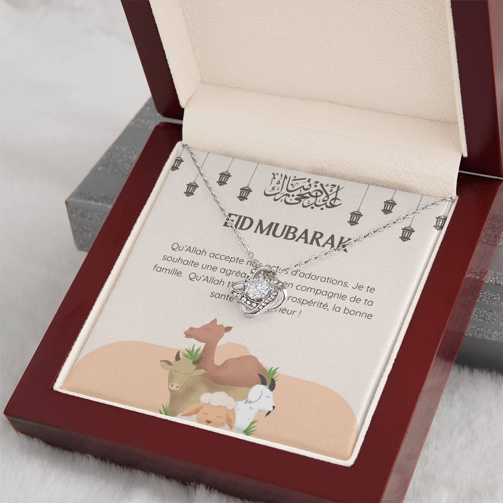 LOVEAID • Collier pour l'Eid Noeud d'Amour