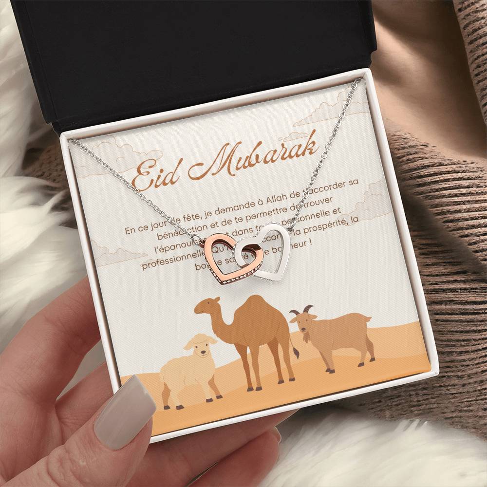 LOVEAID • Collier pour l'Eid Double Coeur