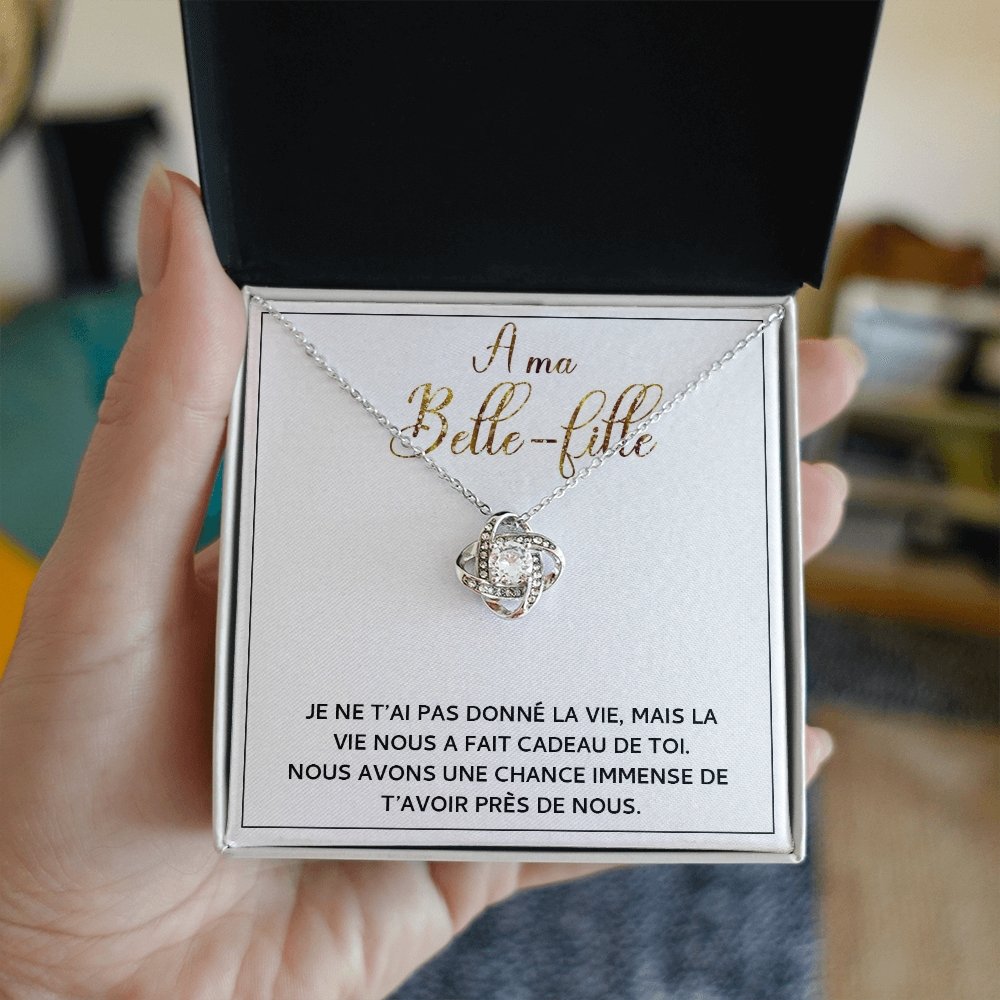 BELLA • Collier Belle-Fille Noeud d'Amour - Lehnaa