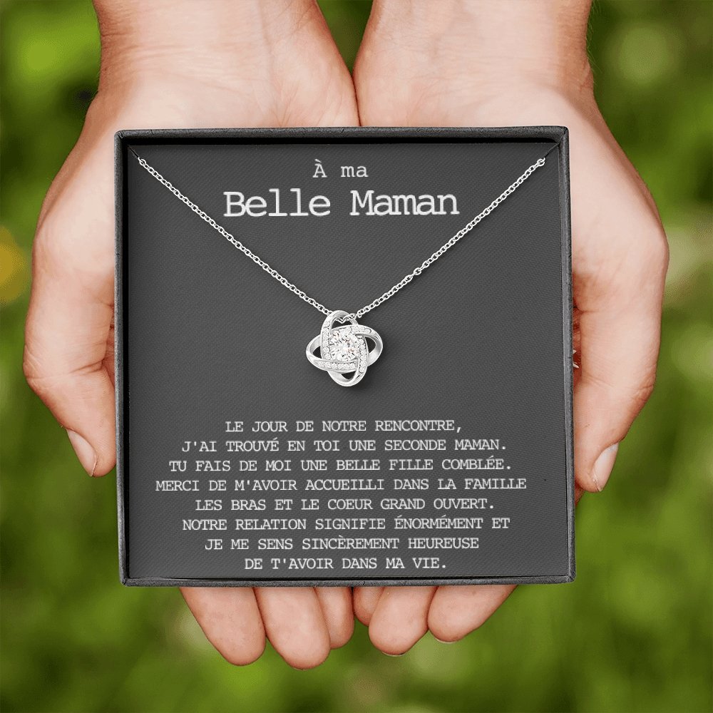 BELMOM • COLLIER BELLE-MÈRE Noeud d'Amour - Lehnaa
