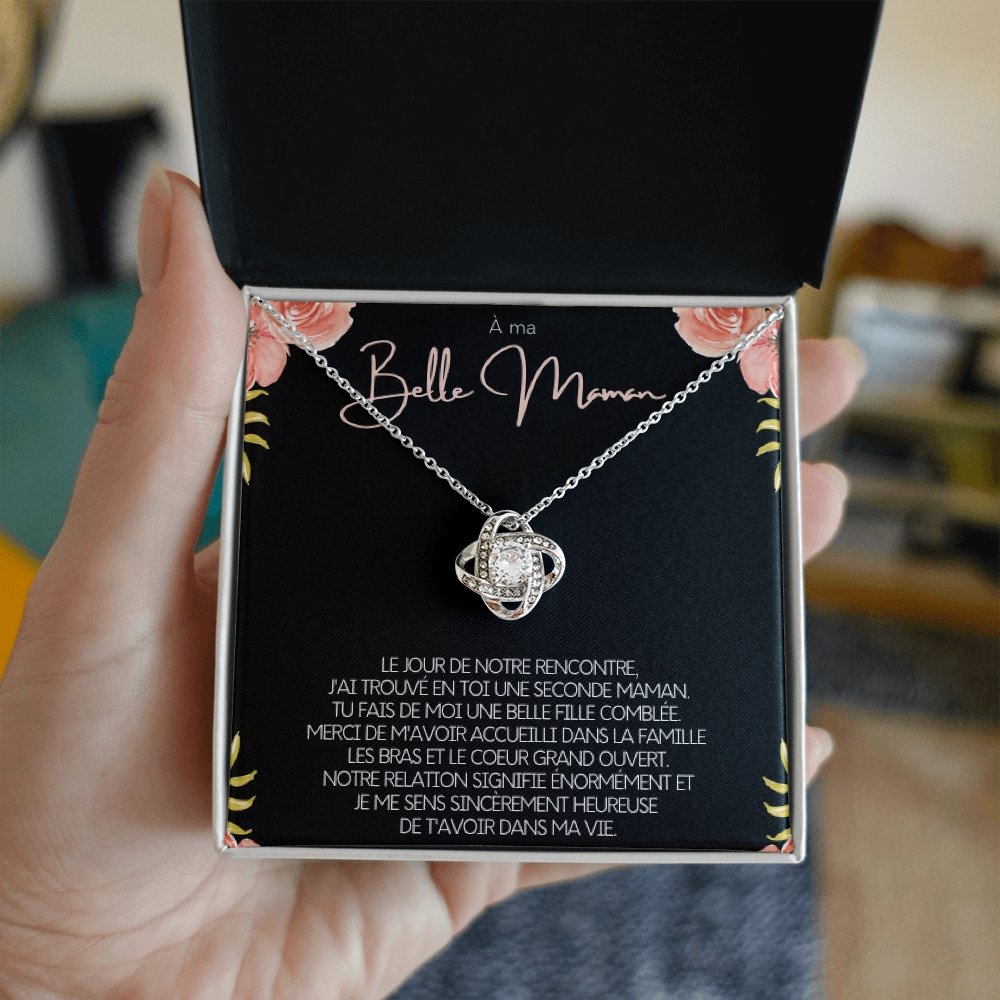 BELMOM • COLLIER BELLE-MÈRE Noeud d'Amour - Lehnaa
