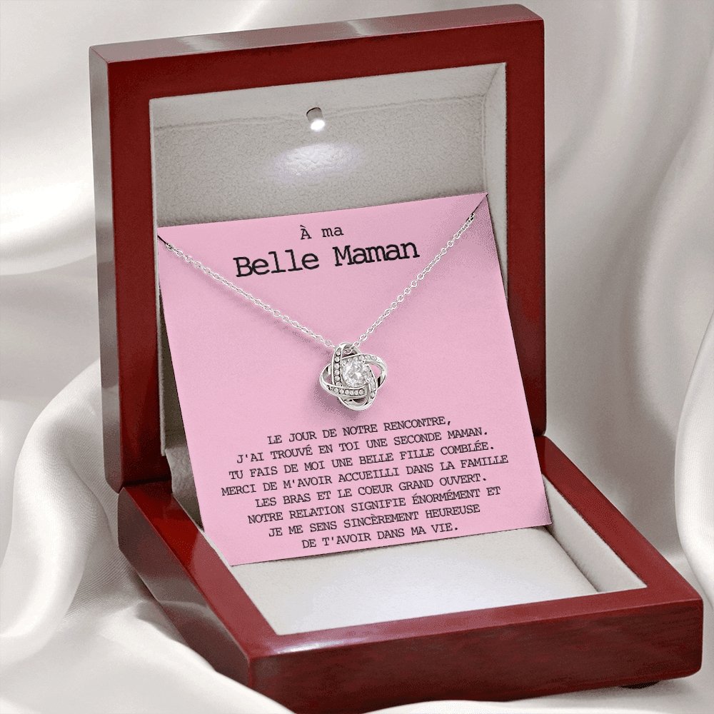 BELMOM • COLLIER BELLE-MÈRE Noeud d'Amour - Lehnaa