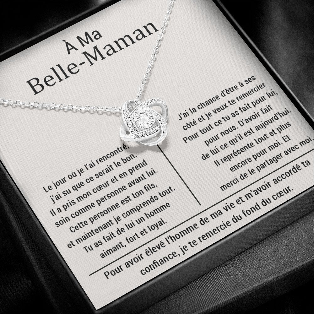 BELMOM • COLLIER BELLE-MÈRE Noeud d'Amour - Lehnaa