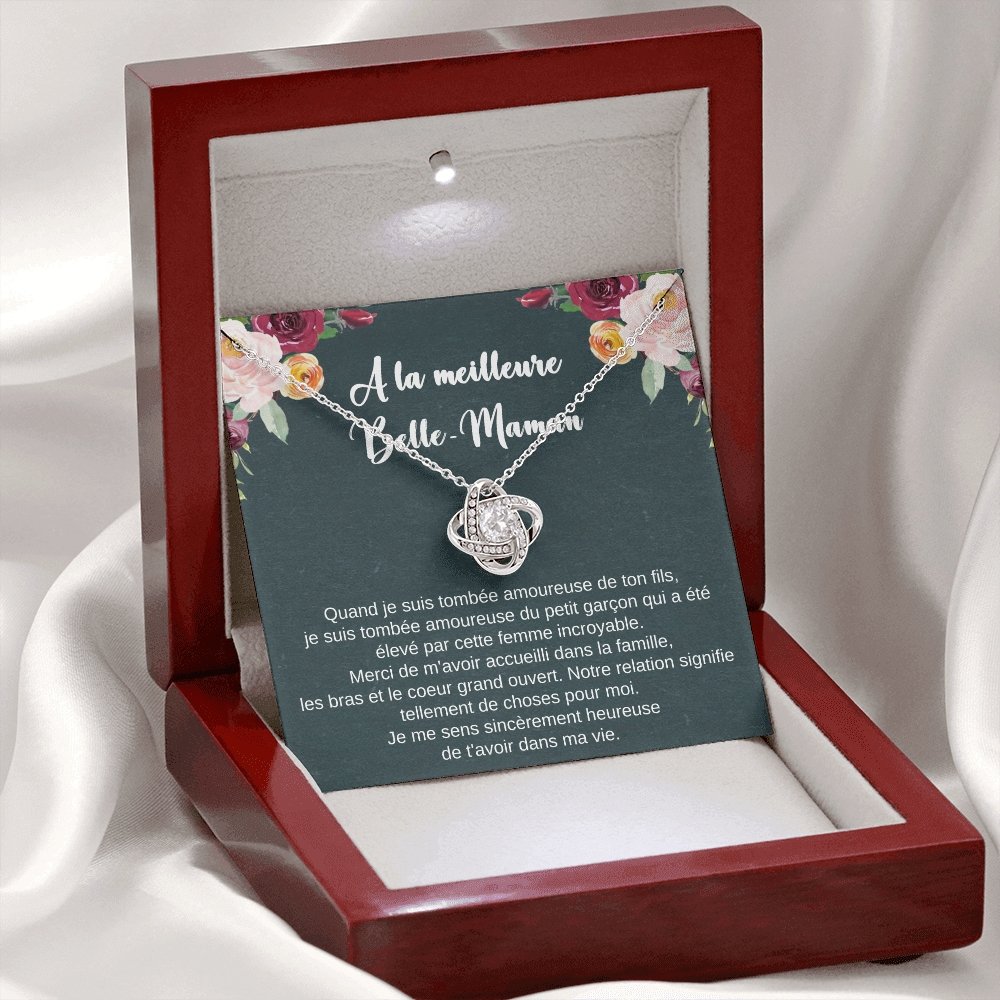 BELMOM • COLLIER BELLE-MÈRE VERSION FEMME Noeud d'Amour - Lehnaa