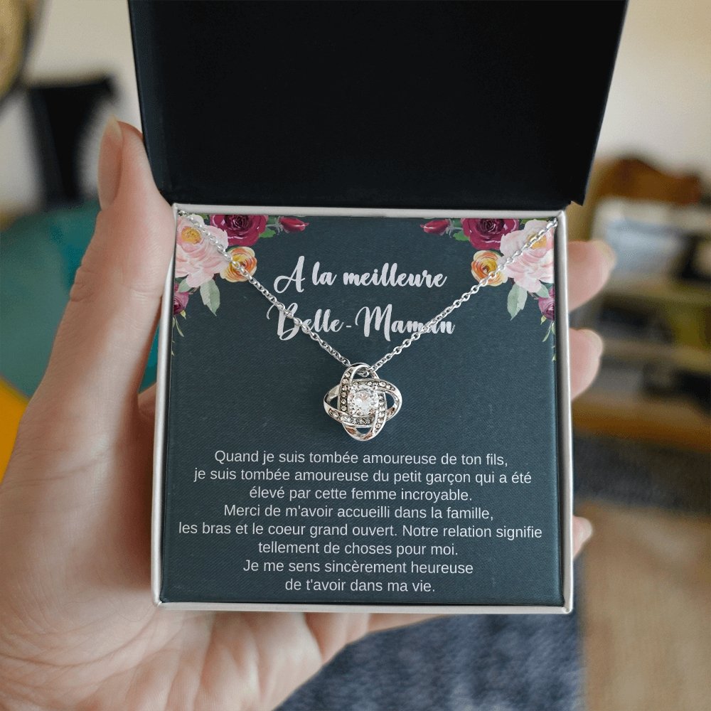 BELMOM • COLLIER BELLE-MÈRE VERSION FEMME Noeud d'Amour - Lehnaa