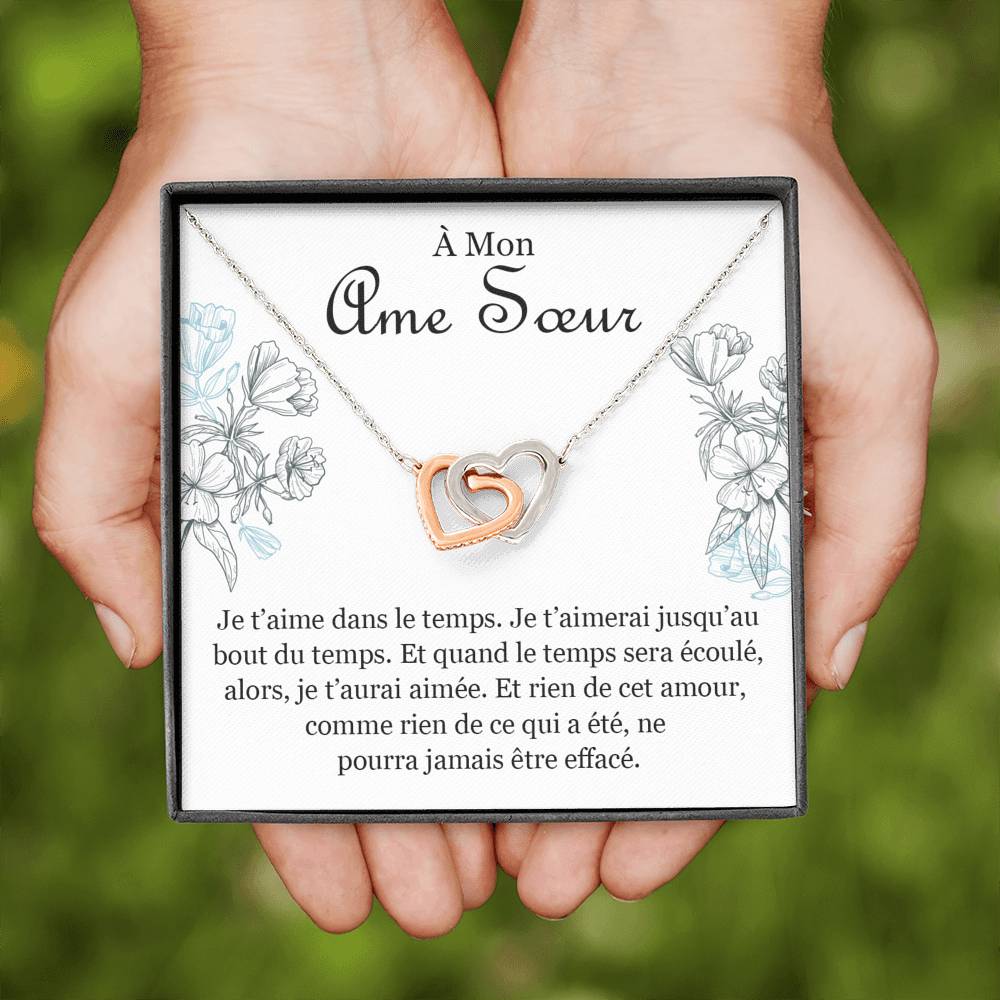 ETERNITY • Collier Déclaration d'amour Double Cœur - Lehnaa
