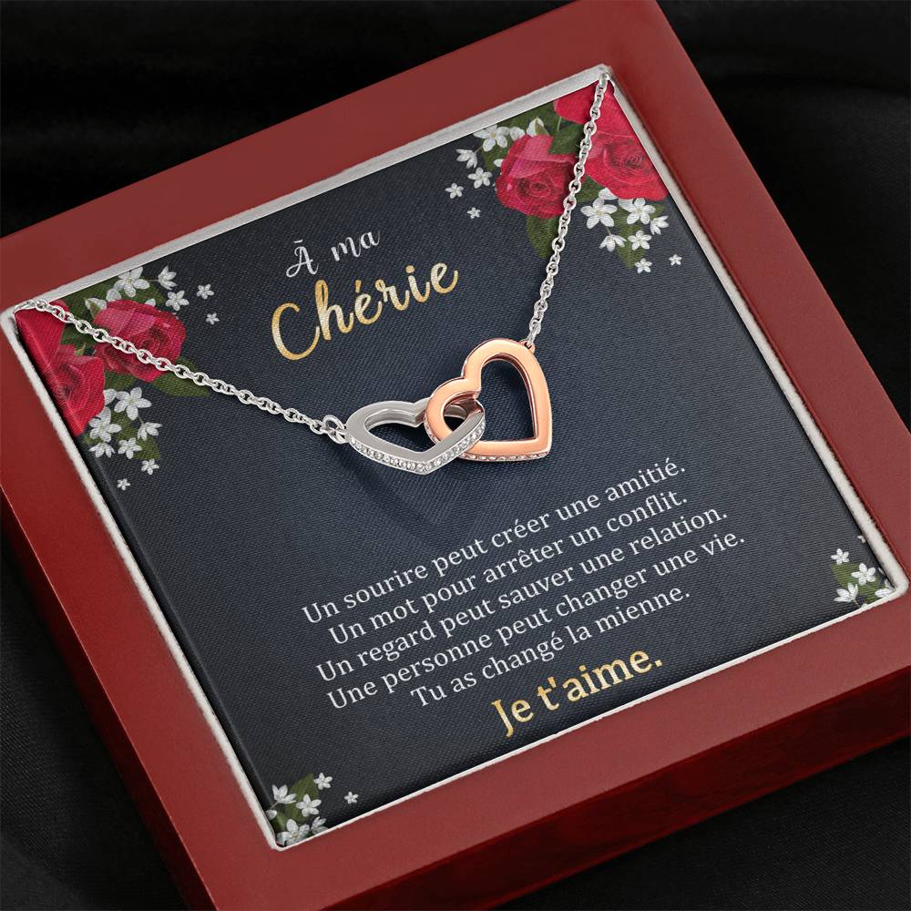 ETERNITY • Collier Déclaration d'amour Double Cœur - Lehnaa