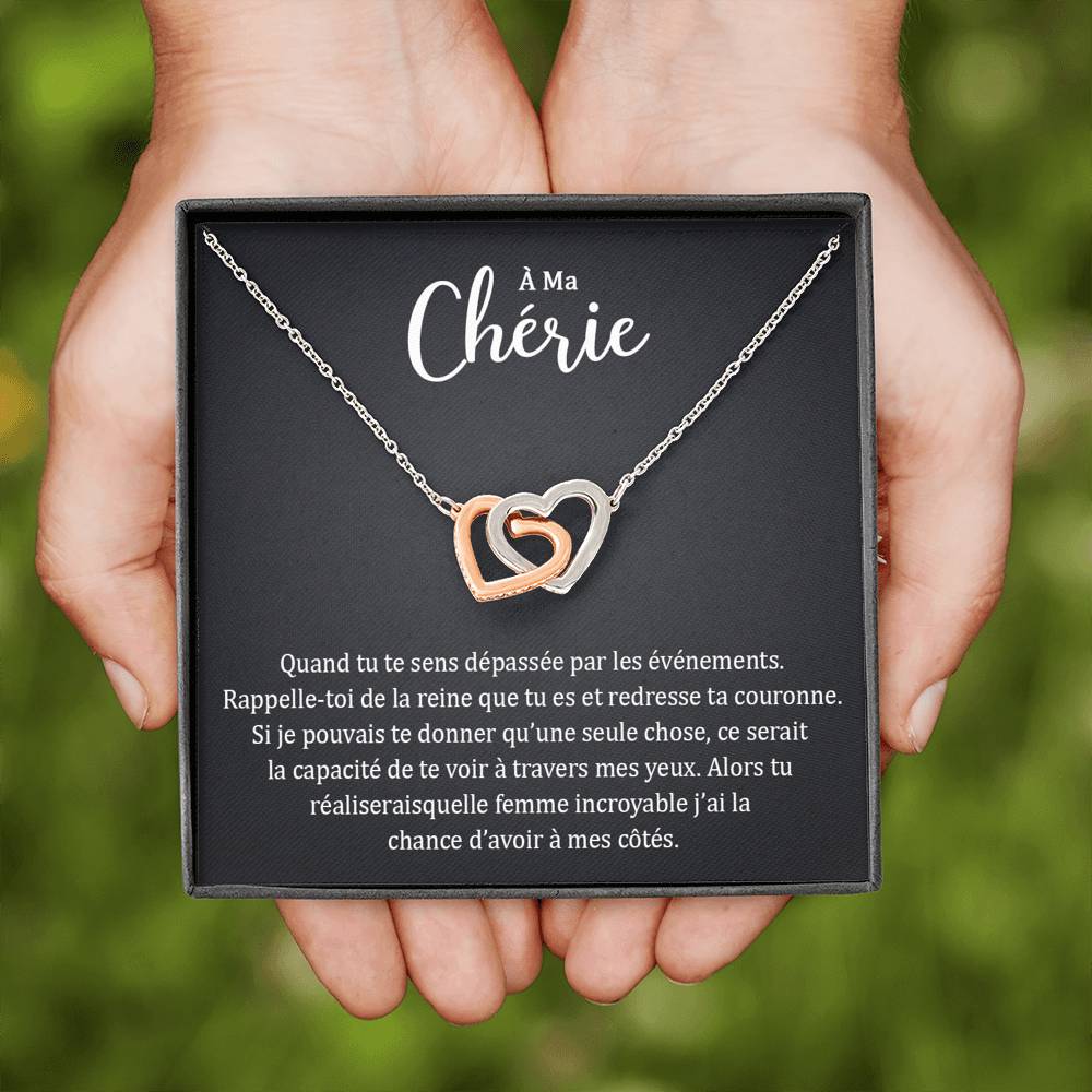 ETERNITY • Collier Déclaration d'amour Double Cœur - Lehnaa