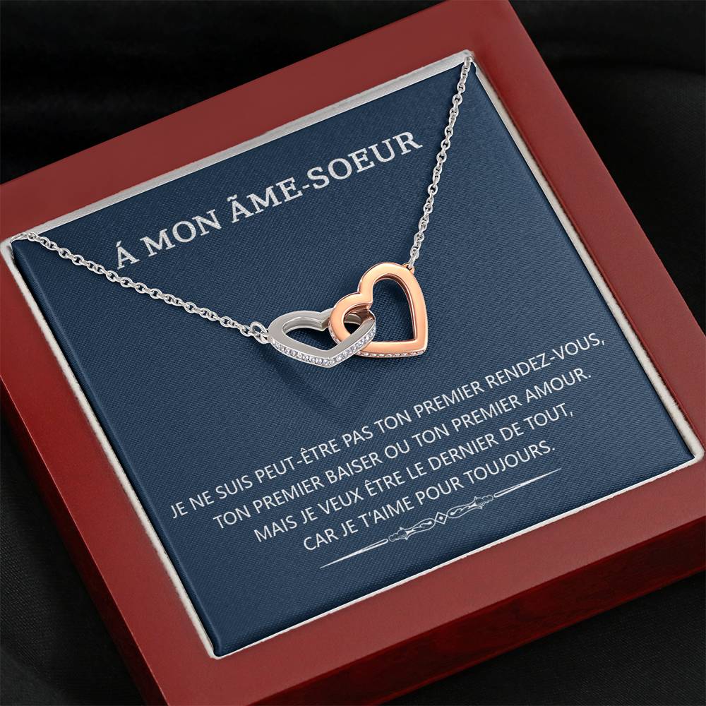 ETERNITY • Collier Déclaration d'amour Double Cœur - Lehnaa