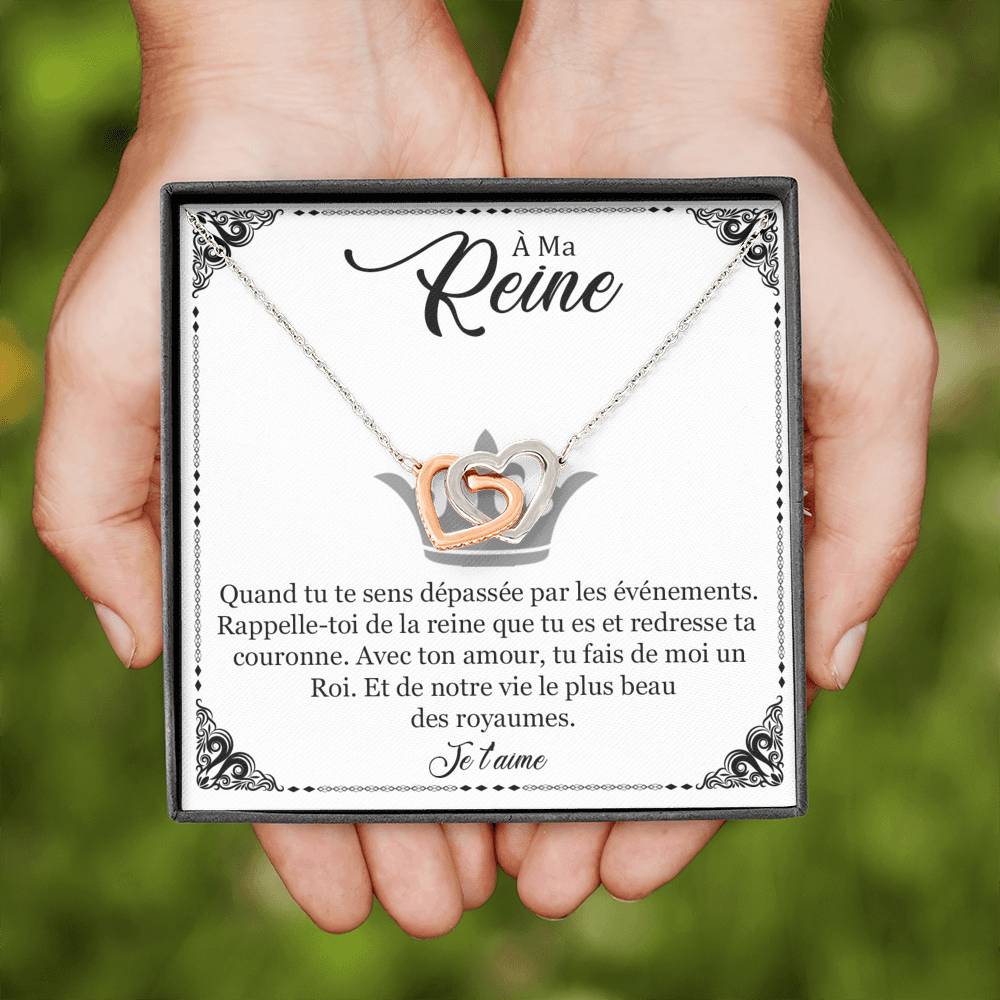 ETERNITY • Collier Déclaration d'amour Double Cœur - Lehnaa