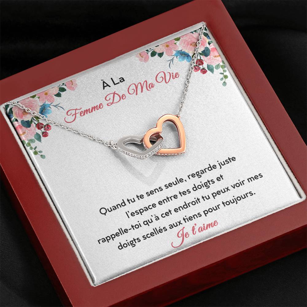 ETERNITY • Collier Déclaration d'amour Double Cœur - Lehnaa