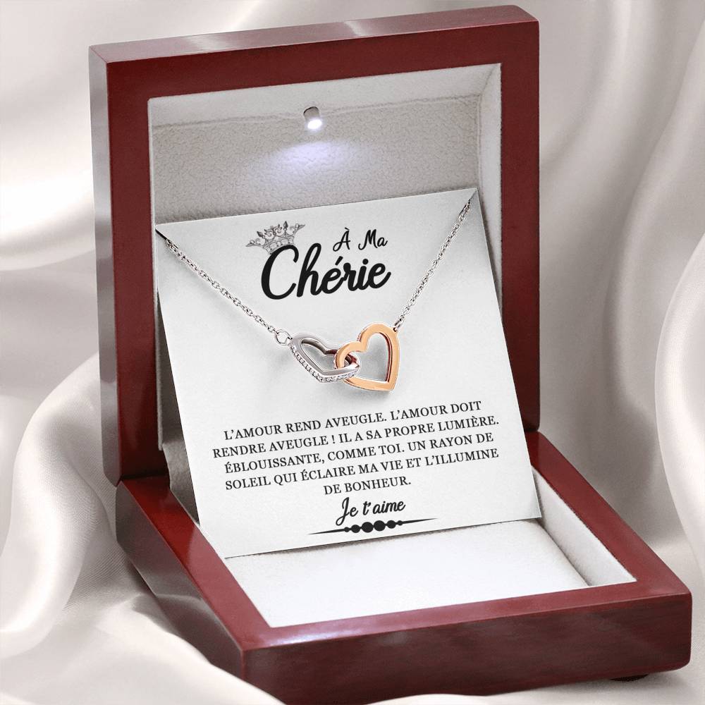 ETERNITY • Collier Déclaration d'amour Double Cœur - Lehnaa