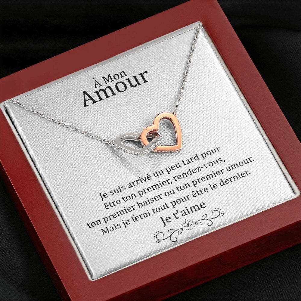 ETERNITY • Collier Déclaration d'amour Double Cœur - Lehnaa