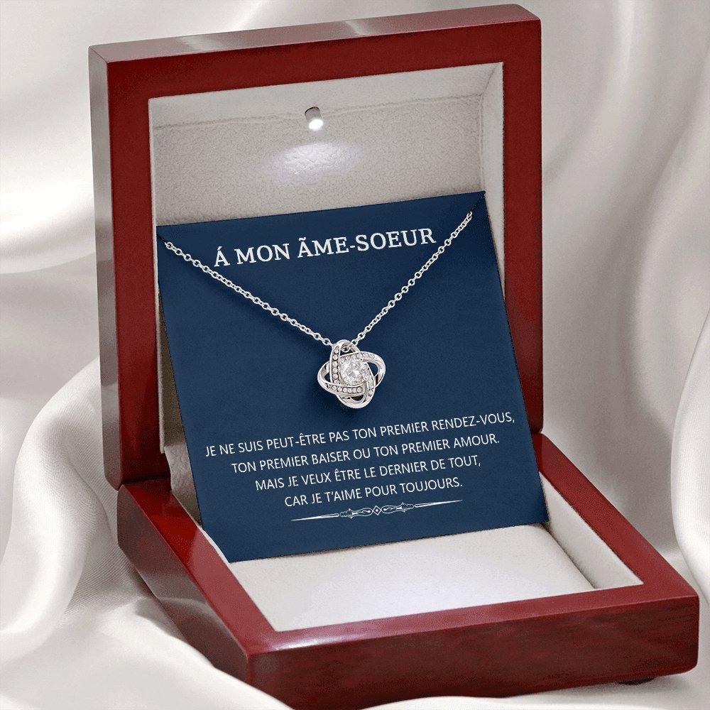 ETERNITY • Collier Déclaration d'amour Noeud d'Amour - Lehnaa