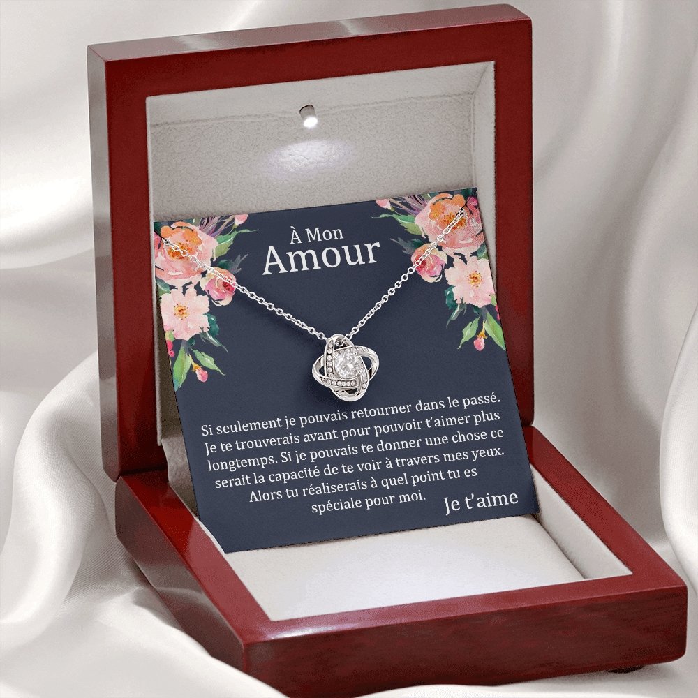 ETERNITY • Collier Déclaration d'amour Noeud d'Amour - Lehnaa