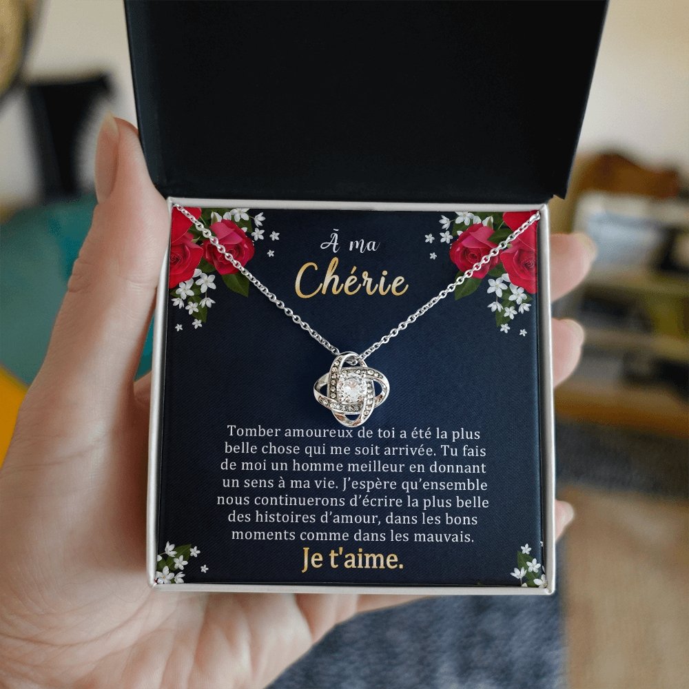 ETERNITY • Collier Déclaration d'amour Noeud d'Amour - Lehnaa