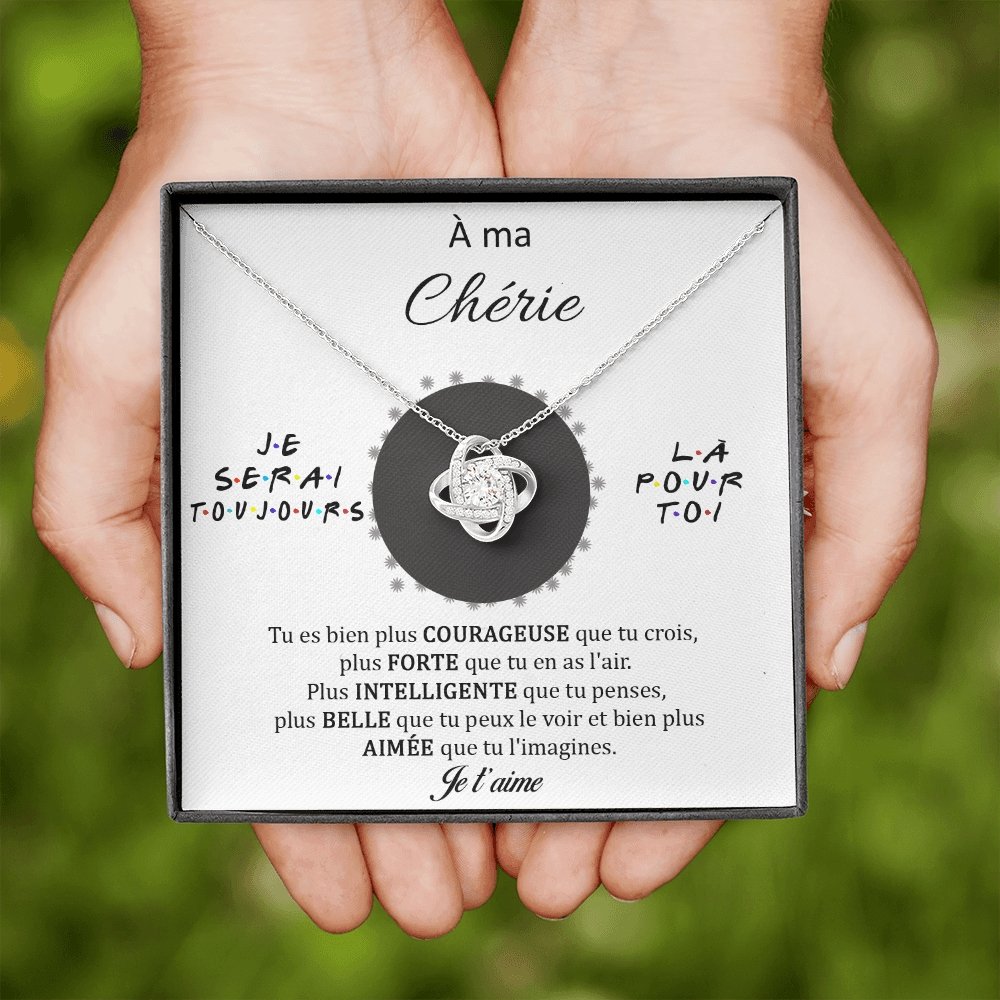 ETERNITY • Collier Déclaration d'amour Noeud d'Amour - Lehnaa