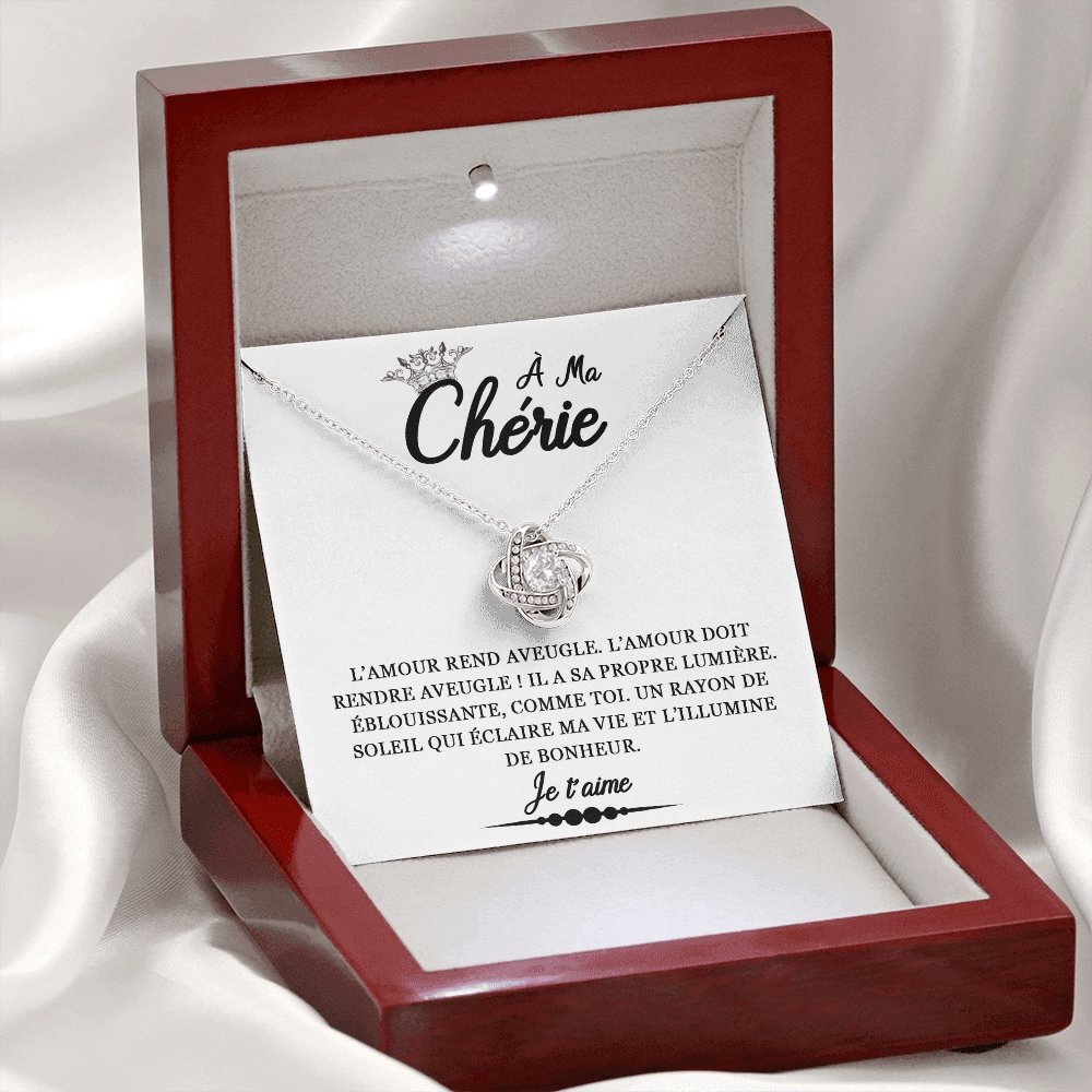 ETERNITY • Collier Déclaration d'amour Noeud d'Amour - Lehnaa