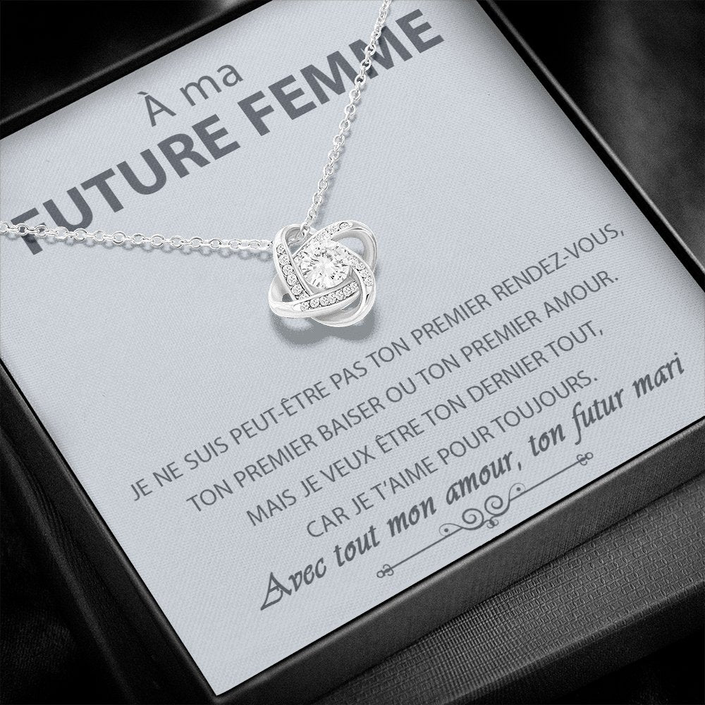 ETERNITY • Collier Déclaration d'amour Noeud d'Amour - Lehnaa