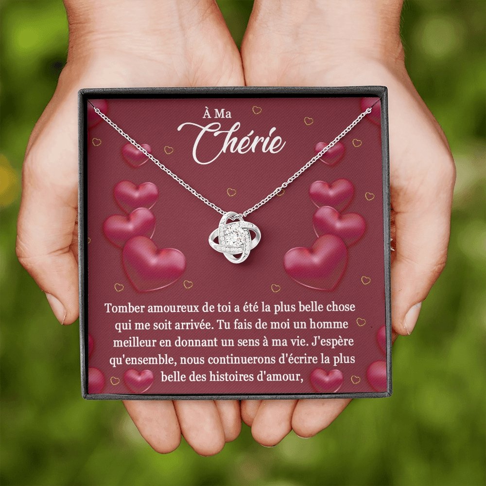 ETERNITY • Collier Déclaration d'amour Noeud d'Amour - Lehnaa