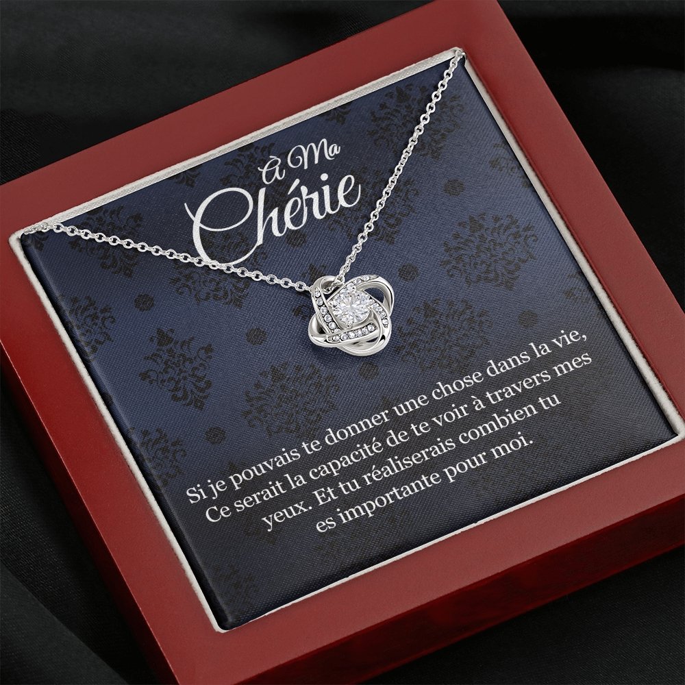 ETERNITY • Collier Déclaration d'amour Noeud d'Amour - Lehnaa