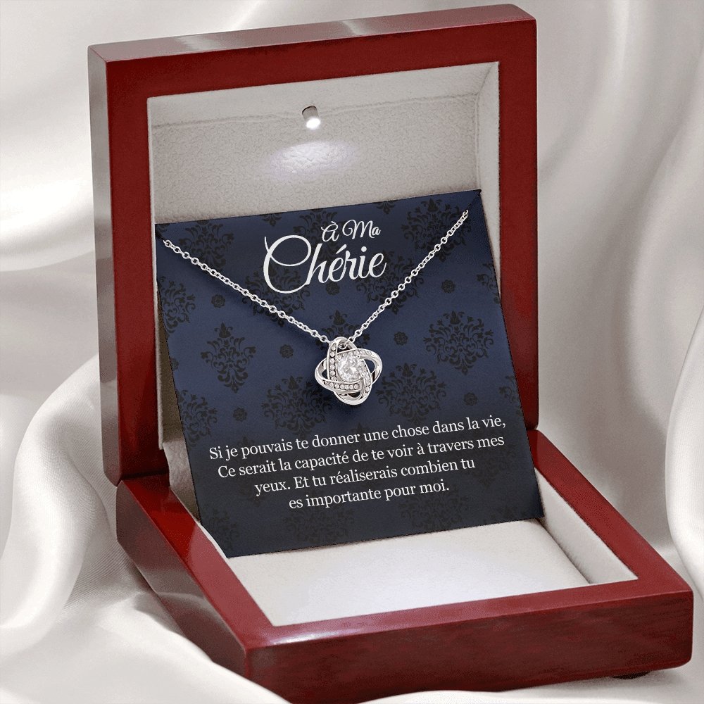 ETERNITY • Collier Déclaration d'amour Noeud d'Amour - Lehnaa