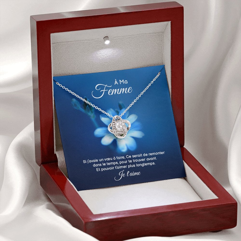 ETERNITY • Collier Déclaration d'amour Noeud d'Amour - Lehnaa