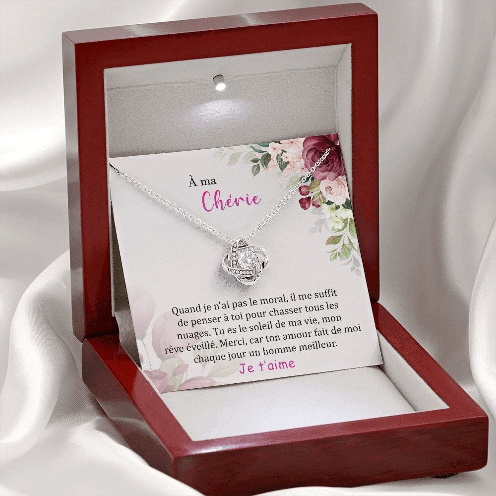 ETERNITY • Collier Déclaration d'amour Noeud d'Amour - Lehnaa