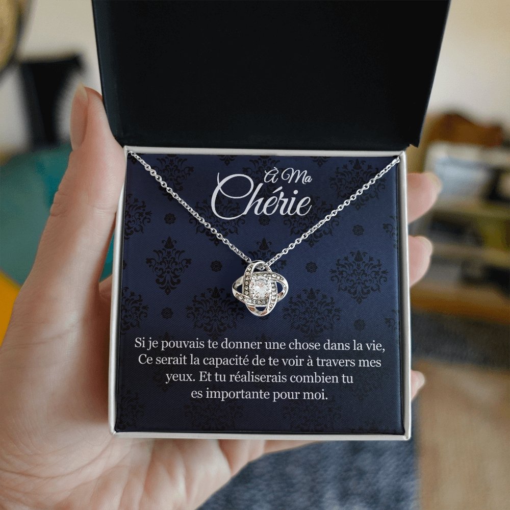 ETERNITY • Collier Déclaration d'amour Noeud d'Amour - Lehnaa