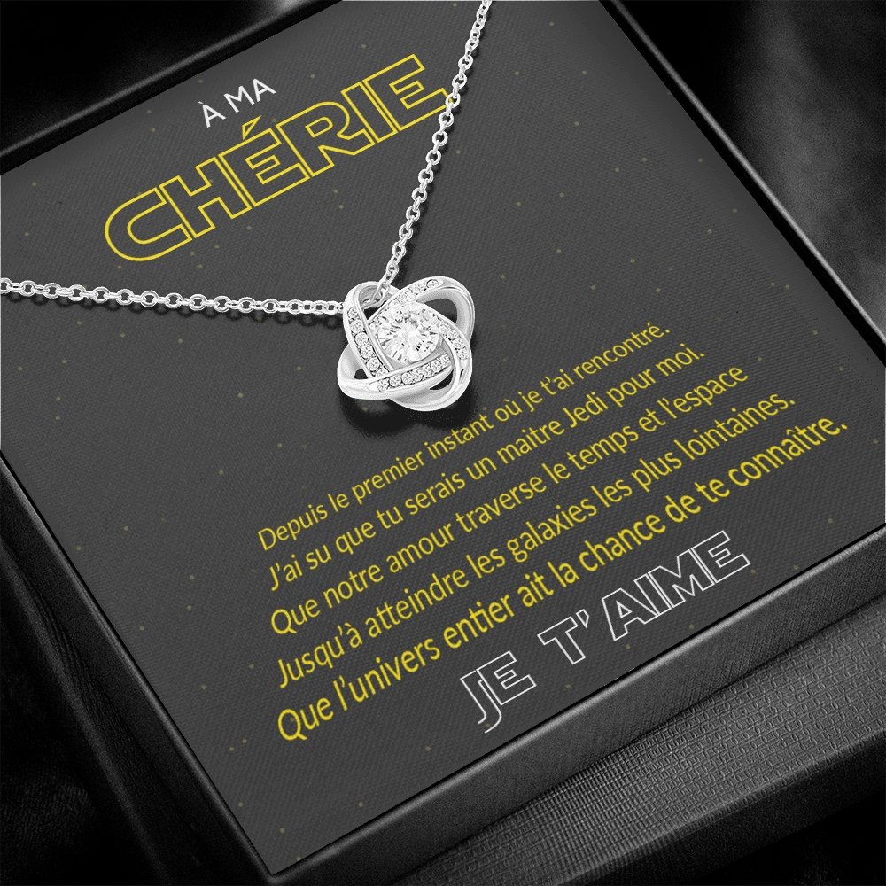 ETERNITY • Collier Déclaration d'amour Noeud d'Amour - Lehnaa