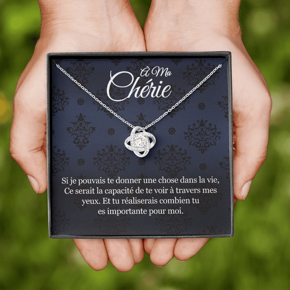 ETERNITY • Collier Déclaration d'amour Noeud d'Amour - Lehnaa