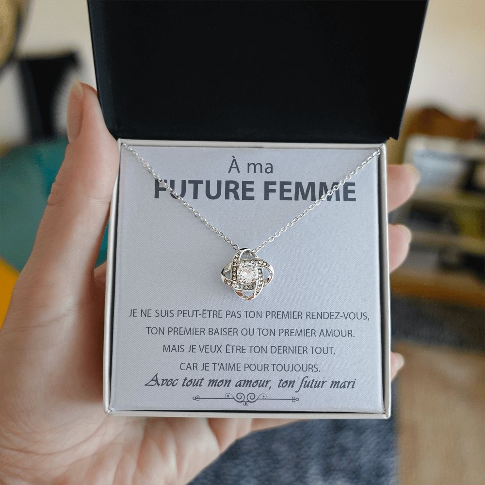 ETERNITY • Collier Déclaration d'amour Noeud d'Amour - Lehnaa