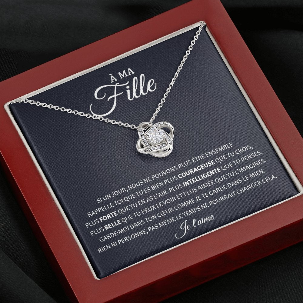 LINKY • Collier A Ma Fille Noeud d'Amour - Lehnaa